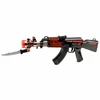 Lean Toys Žaislinis AK 47 automatas 45 cm