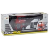 Lean Toys Nuotoliniu būdu valdomas dviaukštis autobusas su šviesomis 29x13.5x7.5 cm