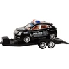 Lean Toys Žaislinis policijos visureigis su priekaba