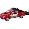 Lean Toys Žaislinis policijos visureigis su priekaba