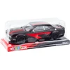 Lean Toys Juodas ir raudonas sportinis automobilis, 28x11.5x7.5 cm