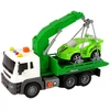 Lean Toys Žalios spalvos evakuatorius su garsu ir šviesomis, 1:16 mastelis