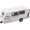 Lean Toys Bekelės Automobilis su Kemperiu Baltas 1:32 – Metalinis Modelis su Šviesomis ir Garsais