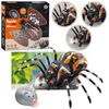 Lean Toys Nuotoliniu būdu valdomas juodas voras tarantulas