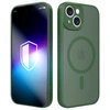 Žalias dėklas 3mk Misty MagCase iPhone 15
