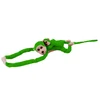 Lean Toys Žaislinė beždžionėlė su mažyliu, 90 cm, žalia