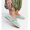 Žalios espadrilės su cirkonais Abia