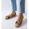 Žalios slip-on espadrilės Benedum