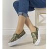 Žalios spalvos Slip On Irving sportbačiai