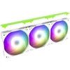 Zalman ALPHA2 SE A36 360 mm skysčio aušinimo sistema, balta