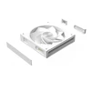 Zalman ZM-DF120R 120 mm apverčiamas Daisy Chain korpuso ventiliatorius, baltas
