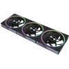 Zalman ZM-DF120R 120 mm atvirkštinis ARGB ventiliatorius, juodas