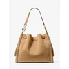 Zamszowa torebka maišelis Michael Kors 35F4G4ML3S, camelowa