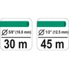 Vežimėlis laistymo žarnai Flo | 5/8''/30m, 1/2''/45m