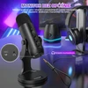 ZealSound USB kondensatorinis mikrofonas su Plug&Play, garsumo valdymu, ASMR įrašams ir podcast K66