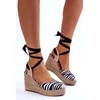 Zebra rašto basutės su kulnu Step in style