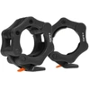 Užraktai štangai HMS ZG1000B, juodi, 2pcs.