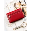 Zgrabna damska portmonetka skórzana su RFID Rovicky