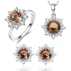 Žiedas su sultanitu Gėlė