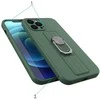 Hurtel Ring silikoninis dėklas skirtas iPhone 13 Pro Max, raudonas