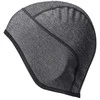 Žieminė dviratininko kepurė po šalmu softshell pilka Rockbros