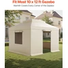 Vevor Žiemos pavėsinės uždangalas 3.05 x 3.65 m kietiems stogams