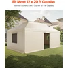 VEVOR Žiemos pavėsinės uždangalas 3,66 x 6,10 m kietviršėms pavėsinėms