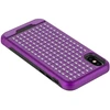 Zizo Star Diamond Hybrid dėklas skirtas Apple iPhone X Violetinė/Juodas
