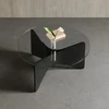 Žurnalinis staliukas MADERA, juodas