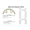 Priekinis dantratis SunRace CRMX00 Narrow-Wide Alu 96BCD 10/11/12-speed 38T
