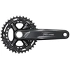 Priekinis žvaigždžių blokas Shimano DEORE FC-M4100-B2 / 2x10 pav. / 36-26T / 175 mm