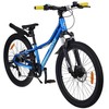 Dviratis vaikams ir paaugliams 24" STUDENT BICYCLE, mėlynas, Royal Baby