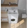 Virš skalbyklės montuojamas akmens masės praustuvas POLYCER Compactino, 60x50