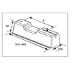 Atrama kondicionieriaus išoriniam blokui Tecnosystemi, Pitagora 465 240 kg 300-410 mm (1 vnt)