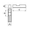 Atrama kondicionieriaus išoriniam blokui Tecnosystemi, Pitagora 465 240 kg 300-410 mm (1 vnt)