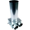 Metalinė dėžutė difuzoriui Prodmax, 2x75/125