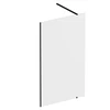 Dušo kabina Ravak Walk-In Wall, 80x80-120 Walk-In Wall Set 80, juoda+stiklas Transparent