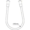 Dušo žarna Ideal Standard IdealRain, 175 cm, Silk Juodas juoda matinė
