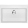 Plautuvė Franke MRG 610-72 Polar baltas, rankinis ventilis plieno