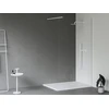 Lietas dušo padėklas Ravak Slate Pro, 100x80 baltas matinis