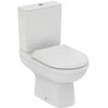 Pastatomas WC Ideal Standard, Exacto RimLS+ su bakeliu ir soft close dangčiu
