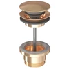 Praustuvo sifono vožtuvas Ravak Click-Clack, Rose Gold Brushed