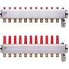 Reguliuojamas grindinio šildymo kolektorius DANFOSS, SSM-11F 11 žiedų