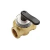 Rotacinis vožtuvas DANFOSS, bronzinis, trišakis, HRB 3, d32 Kvs16