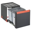 Šiukšliadėžė FRANKE, Cube 40, automatinis atidarymas, 14l.+2x7l.