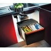 Šiukšliadėžė FRANKE, Cube 50, automatinis atidarymas, 14 l + 2x8 l