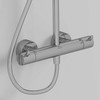 Stacionari dušo sistema Ideal Standard Ceratherm T125, su Ø300 galva ir Stick rankiniu dušu, chrom