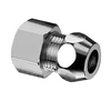 Jungtis Schell, tiesi 1/2'' x 3/8'', d 10mm, vidinis sriegis