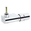 Termostatinis elementas Danfoss VHX, RTX Mono kampinis, chromuotas