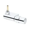 Termostatinis elementas Danfoss VHX, RTX Mono kampinis, chromuotas